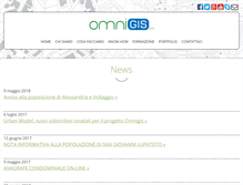 Tablet Screenshot of omnigis.it